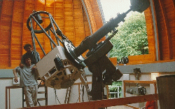 Automatizace zrcadlového dalekohledu 650 mm